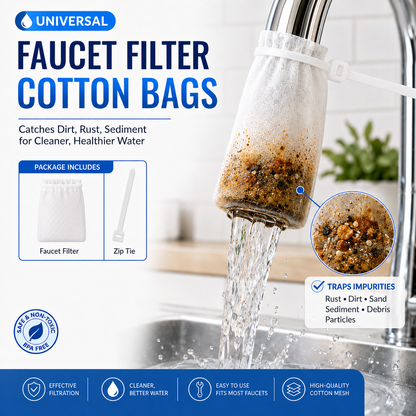 haromora® Faucet Filter with Zip Tie