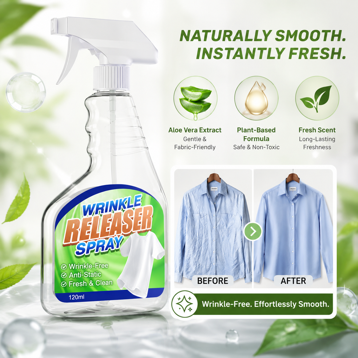 Haromora® Wrinkle Spray for clothing (Copy)