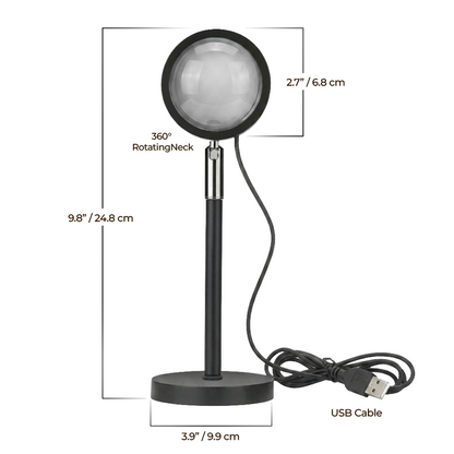 Haromora® 16-Color RGB Sunset Projector Lamp