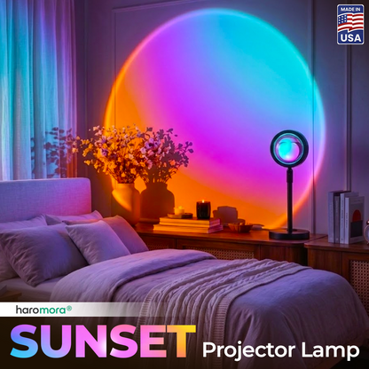 Haromora® 16-Color RGB Sunset Projector Lamp