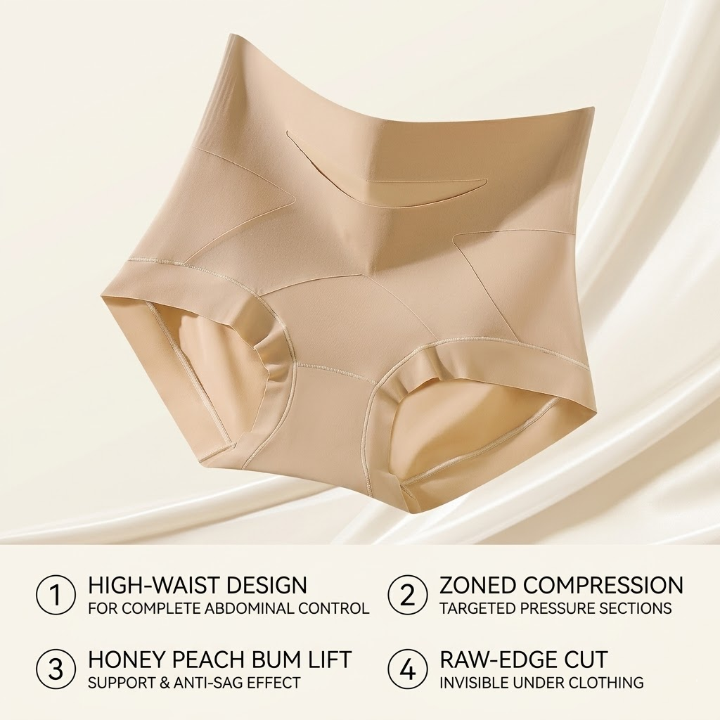 Haromora® High-Waist Seamless Shaping Panties – Comfort Meets Function