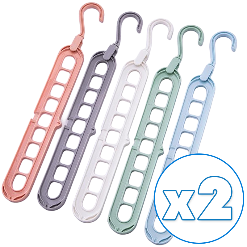 Coopmate® 9-Tier Space Saving Hanger Organizer