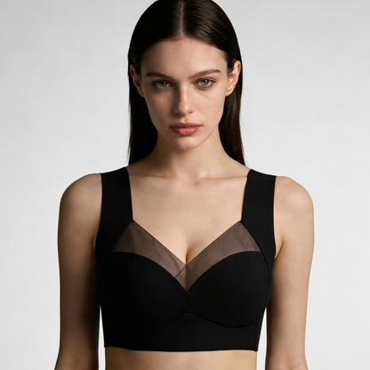 Haromora® Full Support Sport Everyday Bra – Zip Front, Adjustable, Seamless Comfort